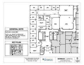 5 Neshaminy Interplex, Trevose, PA for rent Floor Plan- Image 2 of 3