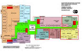 950 S Bascom Ave, San Jose, CA for rent Floor Plan- Image 1 of 1