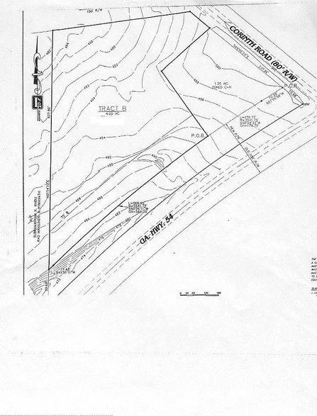 166 Cornith Rd, Fayetteville, GA for sale - Site Plan - Image 2 of 5