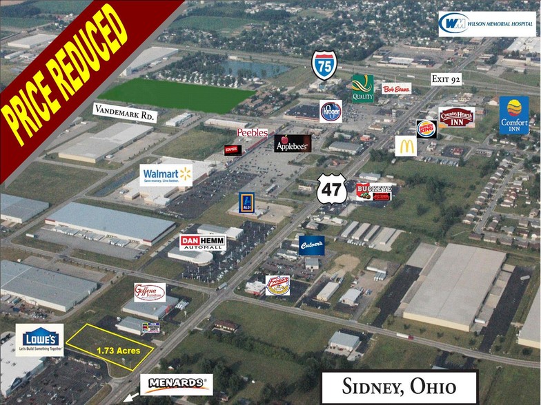 W Michigan St, Sidney, OH for sale - Building Photo - Image 1 of 1