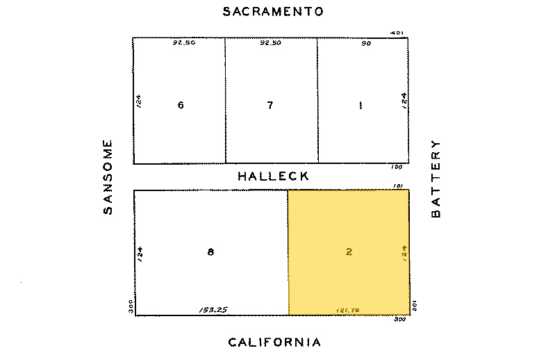 300 California St, San Francisco, CA for rent - Plat Map - Image 2 of 17