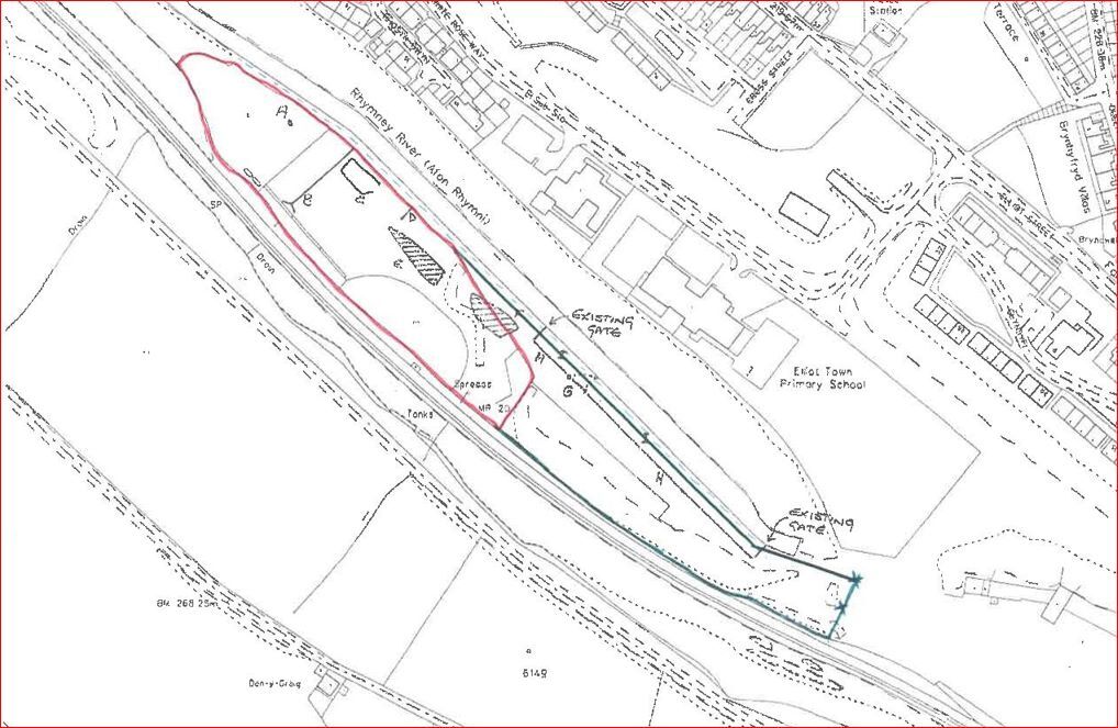 White Rose Way, New Tredegar for sale Site Plan- Image 1 of 1