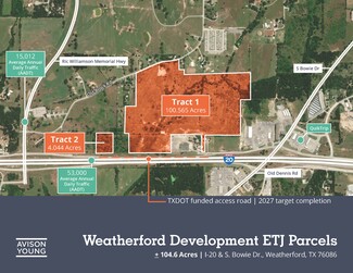 More details for I-20 & S. Bowie Dr., Weatherford, TX - Land for Sale