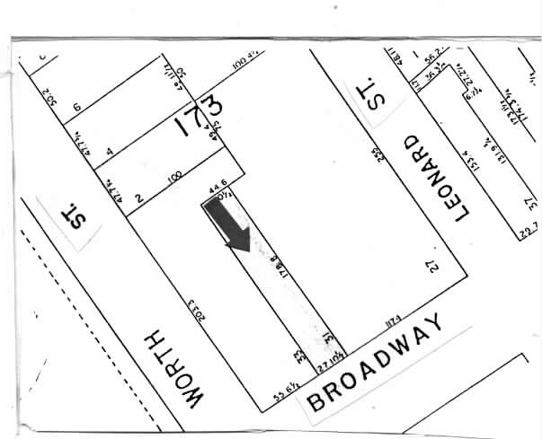 339 Broadway, New York, NY for rent - Plat Map - Image 2 of 5