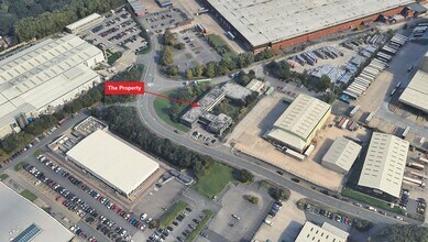 Aston Ln N, Runcorn, CHS - AERIAL map view