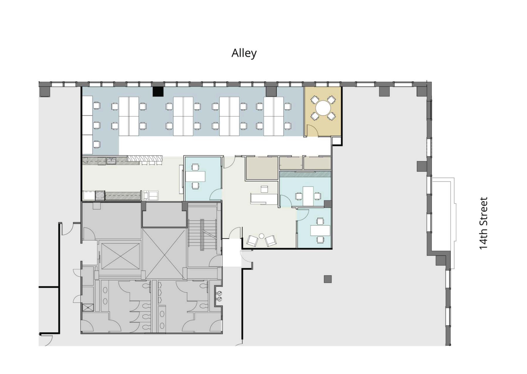 1099 14th St NW, Washington, DC for rent Floor Plan- Image 1 of 1