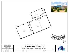 1401 Nolan Ryan Expy, Arlington, TX for rent Floor Plan- Image 1 of 1