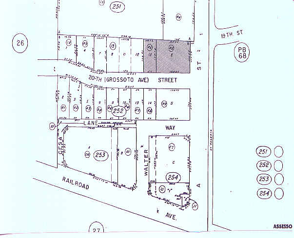 2000-2008 A St, Antioch, CA for rent - Plat Map - Image 2 of 16