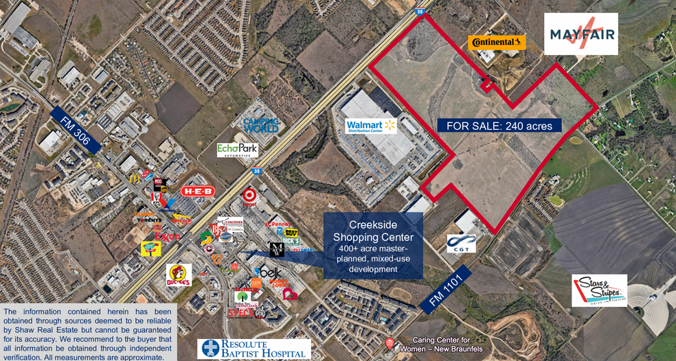 0 Interstate 35 Frontage Rd, New Braunfels, TX for sale - Aerial - Image 1 of 7