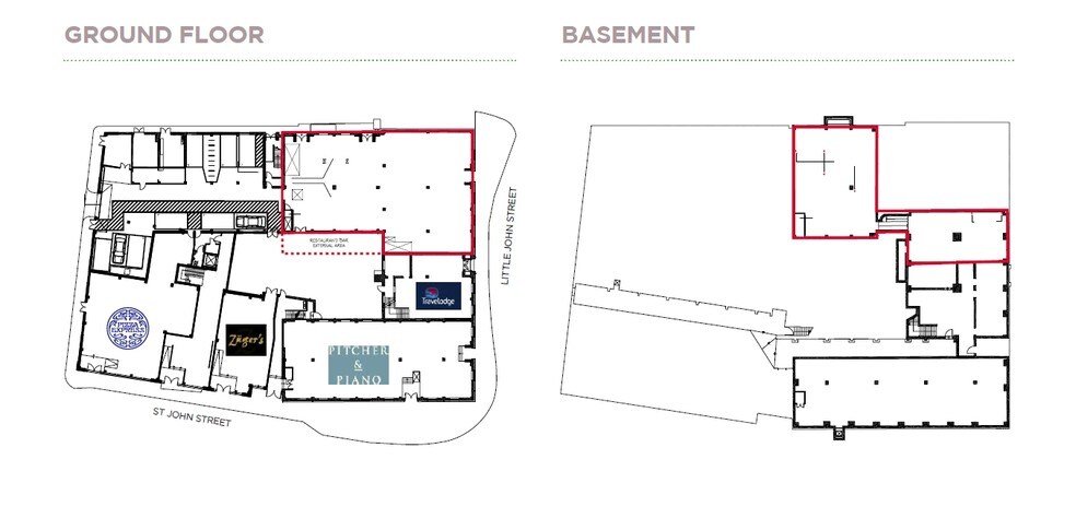 St. John St, Chester for rent - Floor Plan - Image 1 of 1