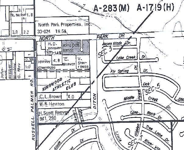 1964 Northpark Dr, Kingwood, TX for sale - Plat Map - Image 2 of 12