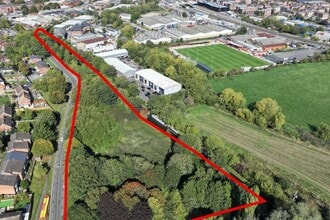 Land off Bankside, Banbury, OXF - Aerial  map view