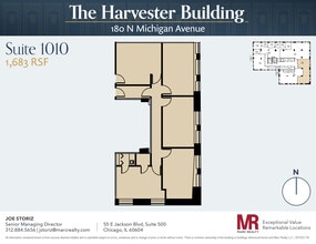 180 N Michigan Ave, Chicago, IL to rent Floor Plan- Image 1 of 1