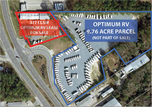 377 Capital Cir SW, Tallahassee, FL - aerial  map view