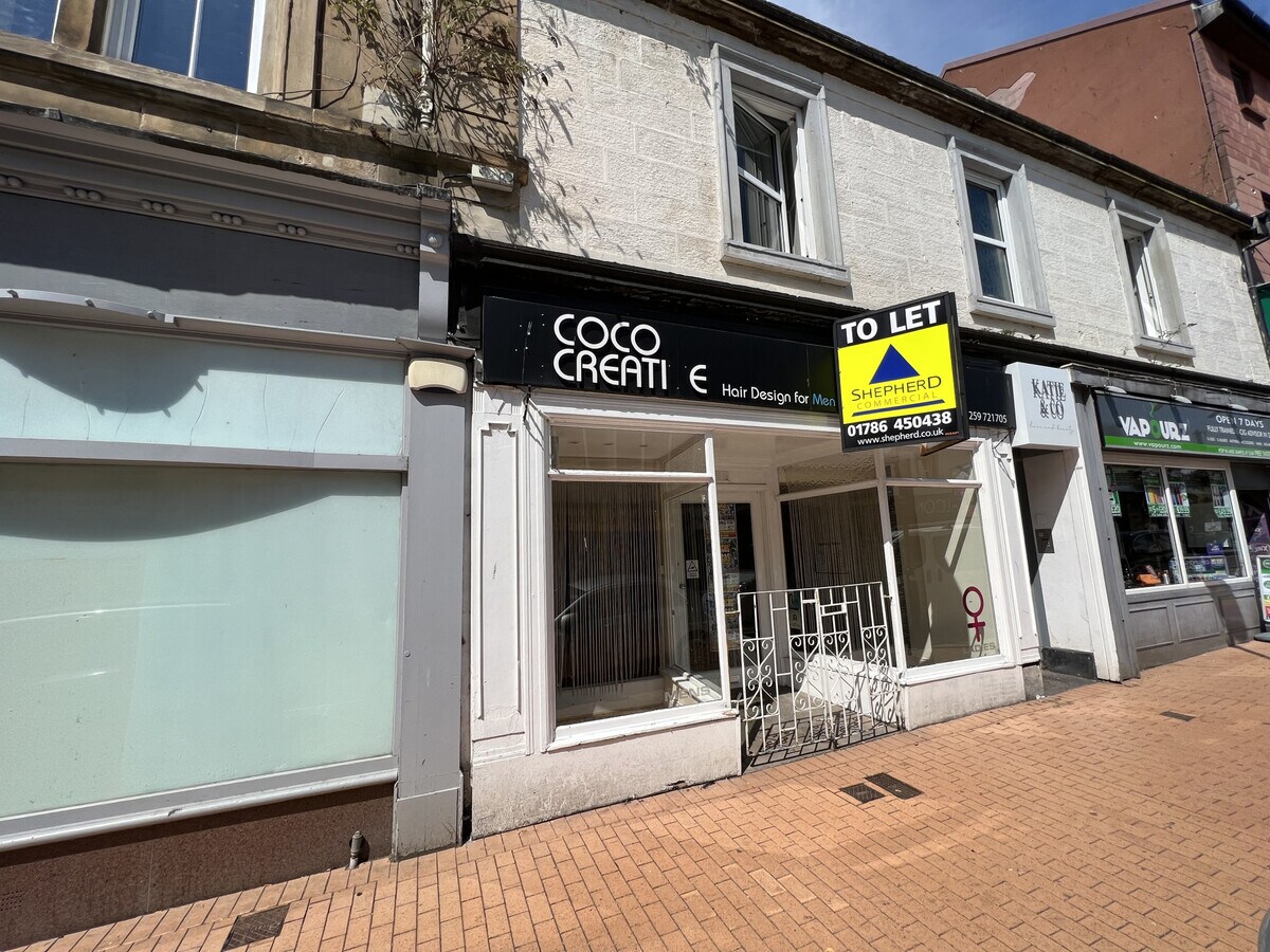 73 Mill St, Alloa FK10 1DX Retail for Rent UK