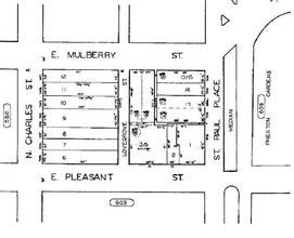 326 St Paul Pl, Baltimore, MD for sale Plat Map- Image 1 of 1