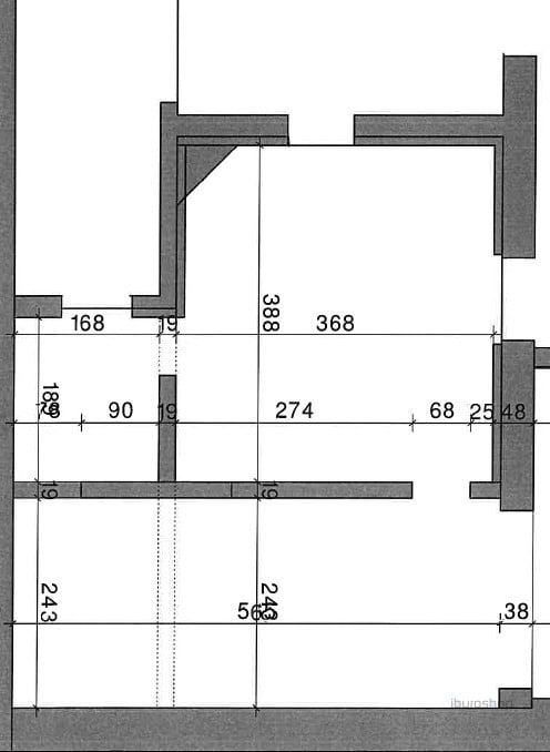 Office in Paris for sale Floor Plan- Image 1 of 4