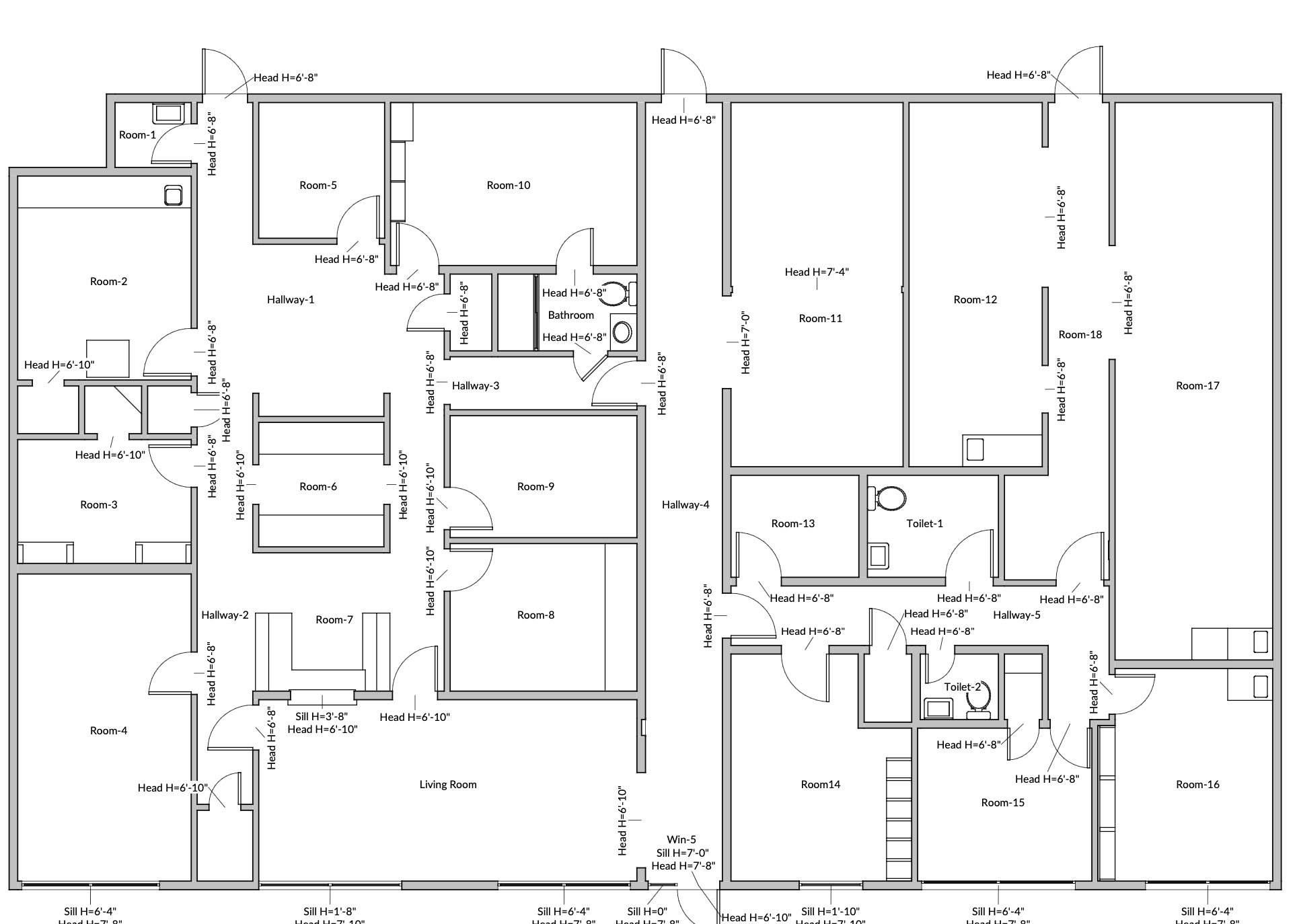 3521 Mission Ave, Carmichael, CA to rent Floor Plan- Image 1 of 1