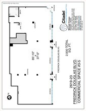 2619-2623 Frederick Douglass blvd, New York, NY for rent Site Plan- Image 1 of 1