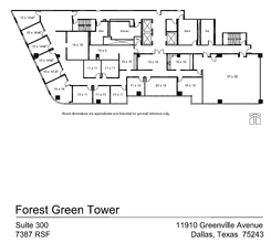 11910 Greenville Ave, Dallas, TX for rent Floor Plan- Image 1 of 1