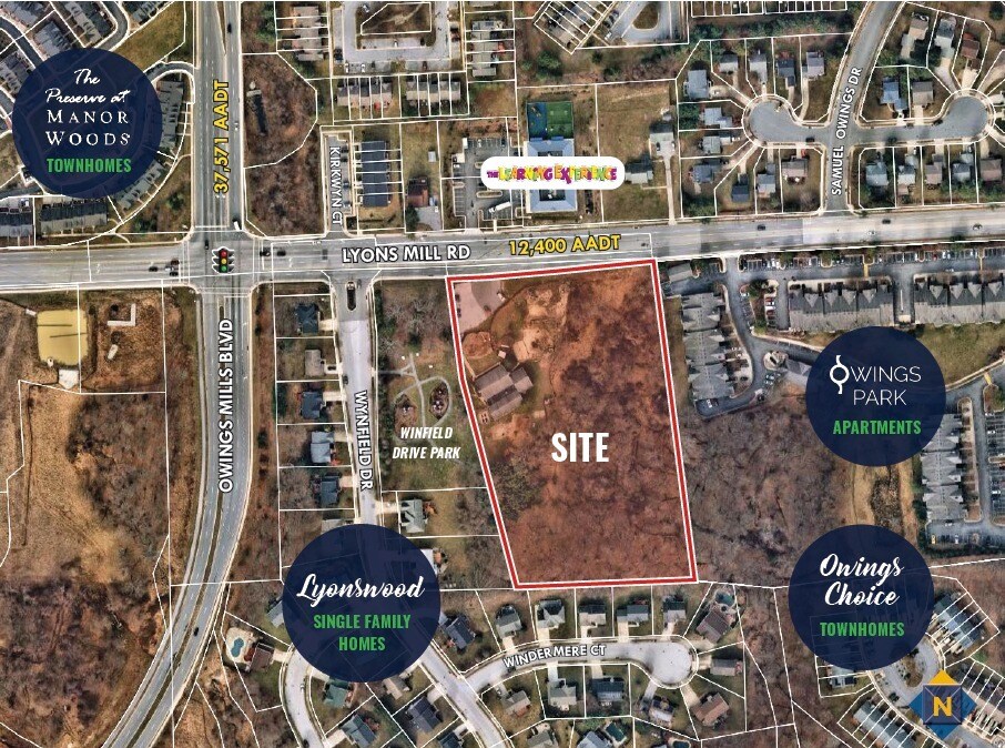 9307 Lyons Mill Rd, Owings Mills, MD for sale Primary Photo- Image 1 of 1