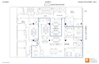 144 E 44th St, New York, NY to rent Site Plan- Image 2 of 23