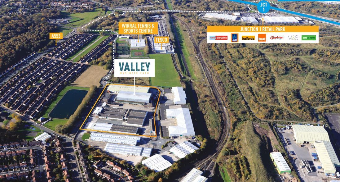 Unit 7 Valley Rd, Birkenhead for sale Aerial- Image 1 of 1