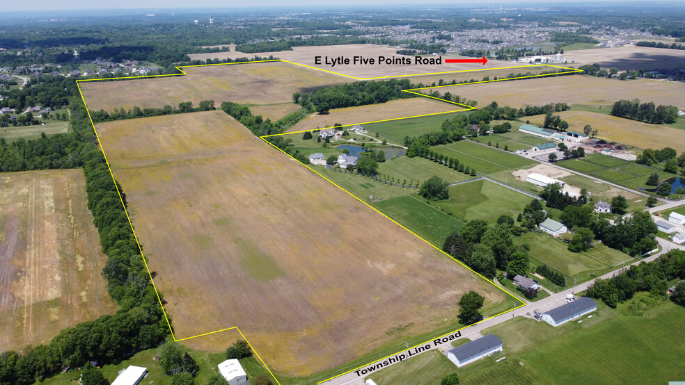 E Lytle-Five Points Road, Waynesville, OH for sale - Aerial - Image 1 of 1