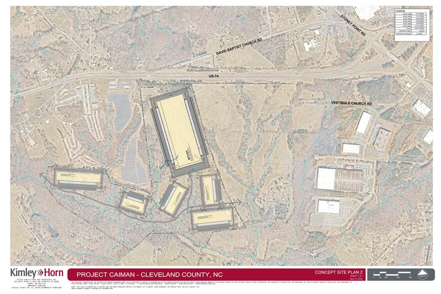 E Dixon Blvd, Kings Mountain, NC for sale - Site Plan - Image 2 of 2