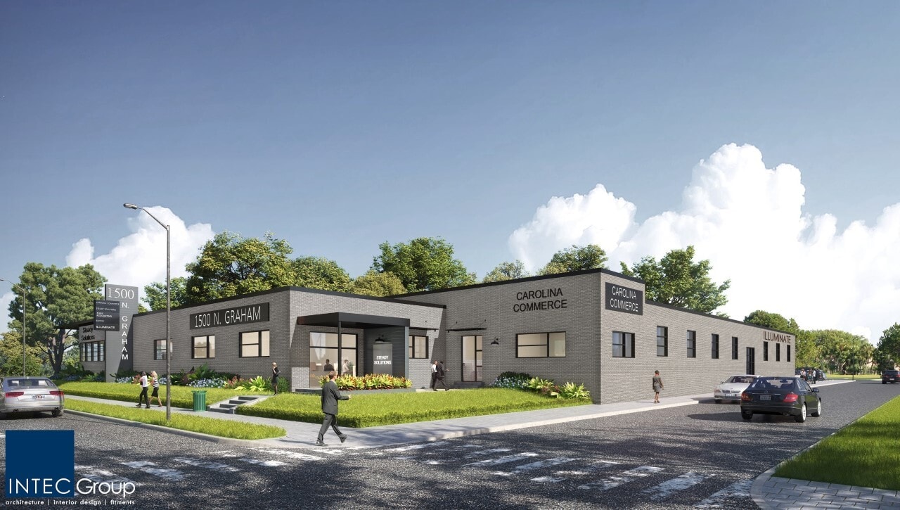 1500 N Graham St, Charlotte, NC to rent Building Photo- Image 1 of 9