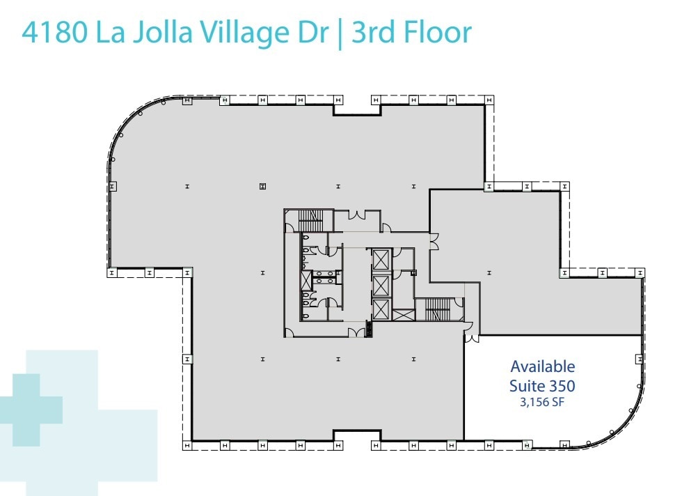 4180 La Jolla Village Dr, La Jolla, CA to rent Floor Plan- Image 1 of 2