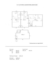 121 Clay Dr, Queenstown, MD for rent Floor Plan- Image 1 of 1