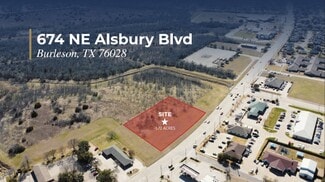 More details for 674 NE Alsbury Blvd, Burleson, TX - Land for Sale