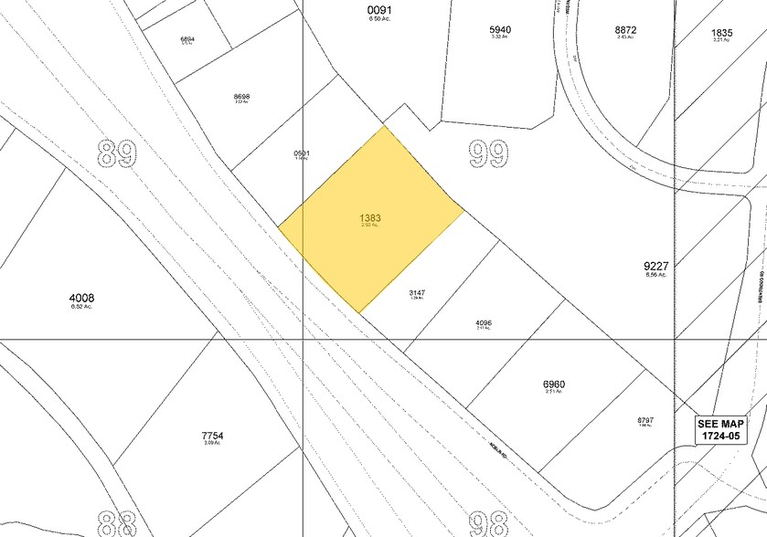 2539 Noblin Rd, Raleigh, NC for sale - Plat Map - Image 2 of 8