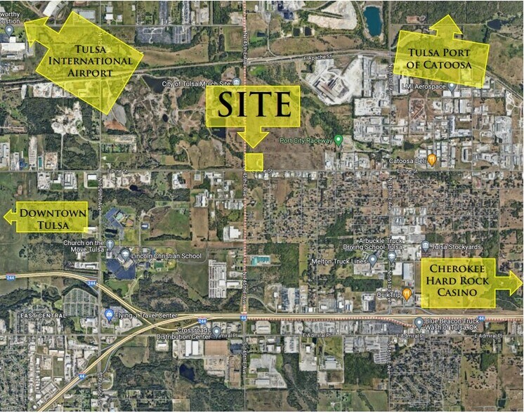 NE/C Pine & 145th East Ave St, Tulsa, OK for sale - Building Photo - Image 1 of 1