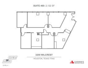 3200 Wilcrest Dr, Houston, TX for rent Floor Plan- Image 1 of 1