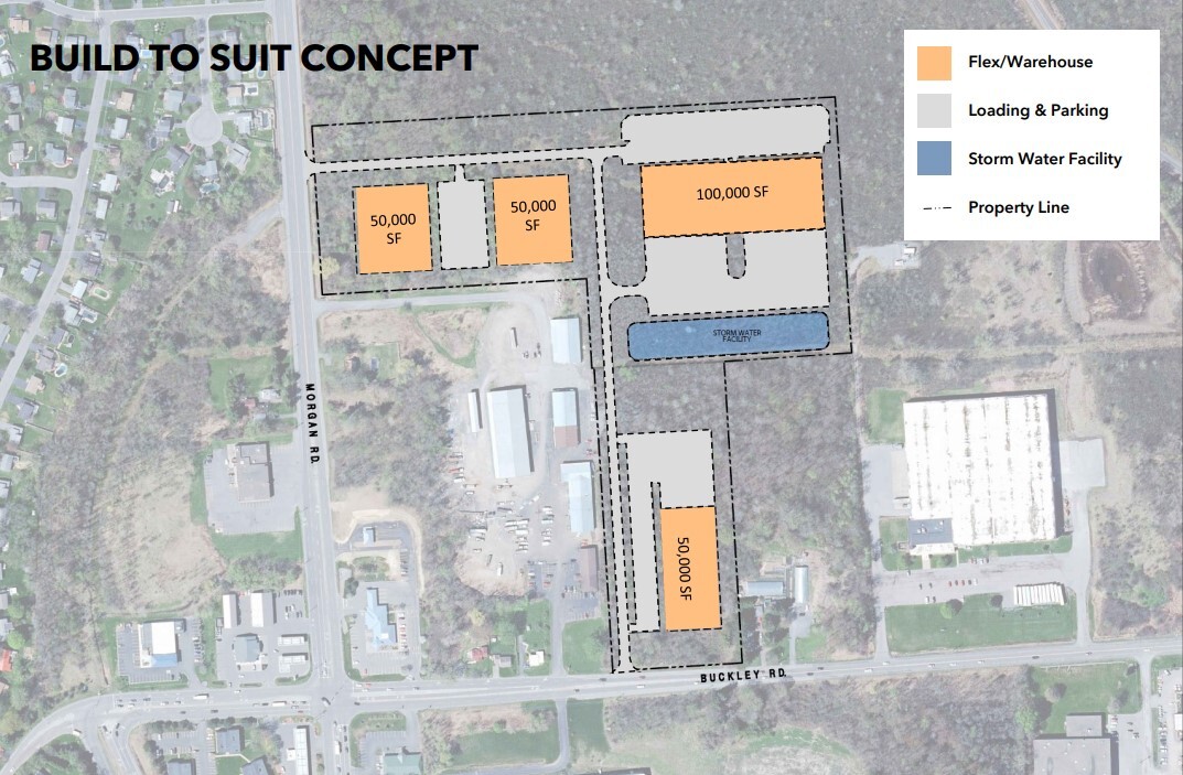 Morgan Rd. & Buckley Rd., Liverpool, NY for sale Site Plan- Image 1 of 2