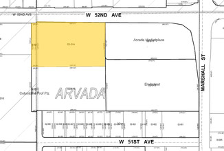 6770 W 52nd Ave, Arvada, CO for sale Plat Map- Image 1 of 1