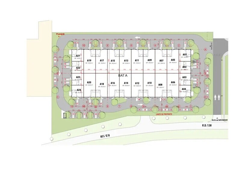 Light Industrial in Soufflenheim for sale - Site Plan - Image 3 of 3