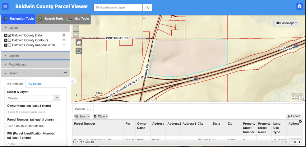 50924 Rabun Rd, Bay Minette, AL for sale - Plat Map - Image 2 of 3