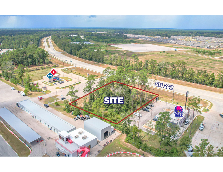SWQ TX-242 & Speed St, New Caney, TX to rent - Building Photo - Image 1 of 5