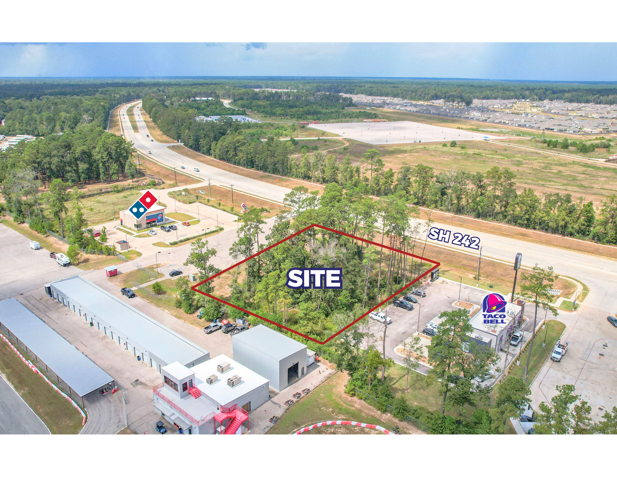 SWQ TX-242 & Speed St, New Caney, TX to rent Building Photo- Image 1 of 6