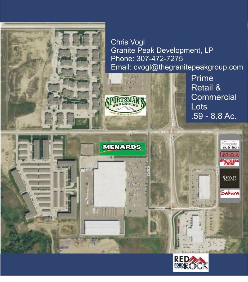 420 32nd Avenue West, Williston 58801 Commercial Lots.59 8.8 Acres