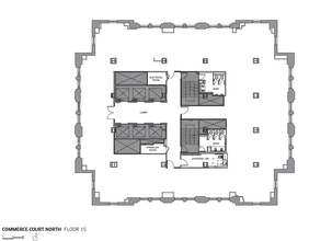 25 King St W, Toronto, ON for rent Floor Plan- Image 1 of 1