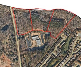 Golden Way, Watkinsville, GA - aerial  map view