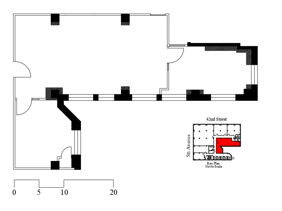 501 Fifth Ave, New York, NY to rent Floor Plan- Image 1 of 1
