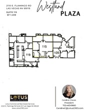 2110 E Flamingo Rd, Las Vegas, NV for rent Floor Plan- Image 1 of 1