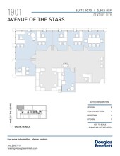 1901 Avenue of the Stars, Los Angeles, CA for rent Floor Plan- Image 1 of 1