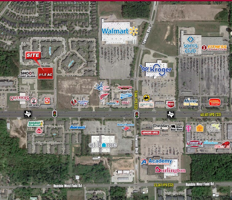 9245 FM 1960 Bypass Rd, Humble, TX 77338 Land for Sale UK