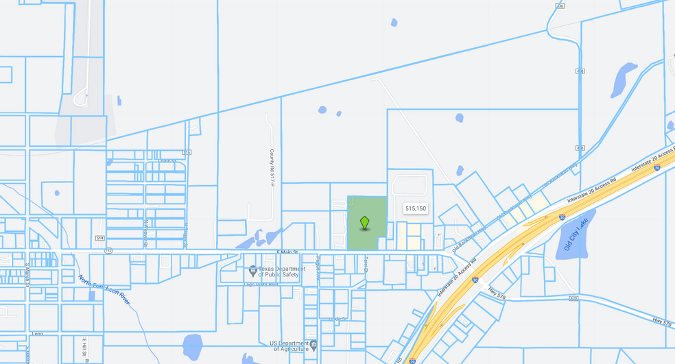 TX-112 & I-20, Eastland, TX for rent - Plat Map - Image 2 of 2